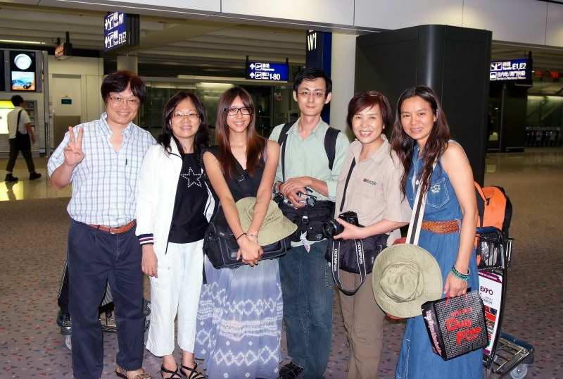 0001-香港機場巧遇朋友