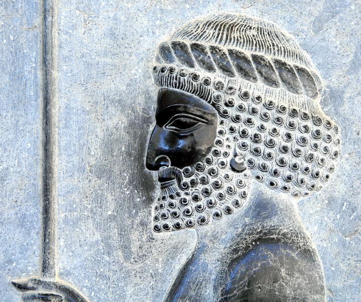 2537-波斯波利斯-大流士阿帕達納宮殿-戰士雕像.JPG