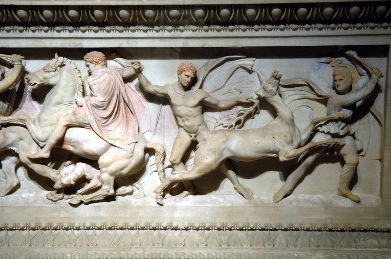 614-伊斯坦堡-考古博物館-亞歷山大大帝石棺