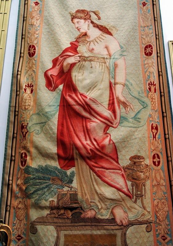 2594-佩雷斯城堡-內廳裝飾-絲質壁毯畫.JPG