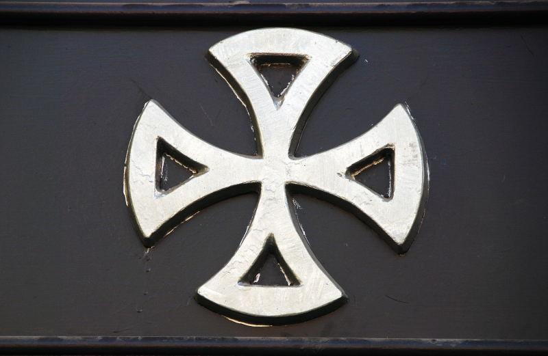 2801-色拉子-聖賽蒙英國國教教堂-外鐵門標誌