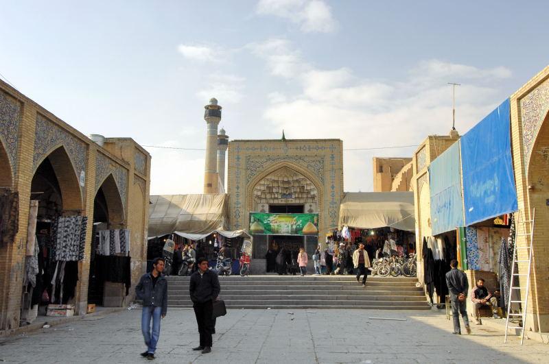 3940-伊斯法罕-哈糾拱橋連接星期五清真寺