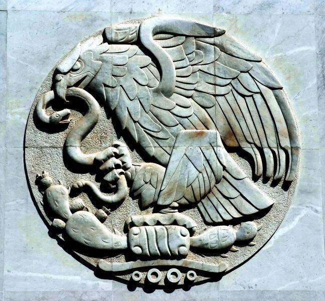 2376-墨西哥三文化廣場-國徽