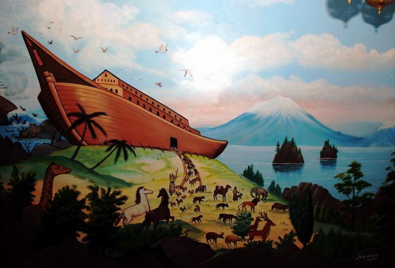 1659-多烏貝雅奇特飯店壁畫-亞拉拉山