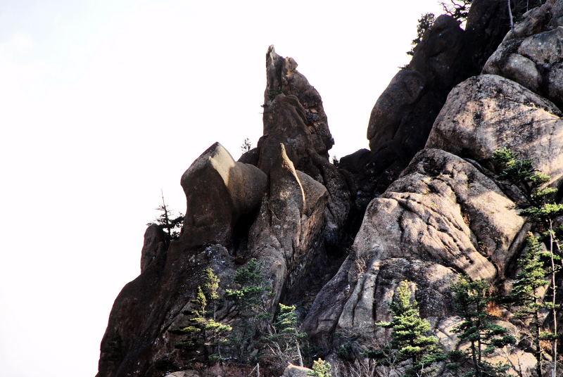 0722--雪嶽山-登山纜車-山上奇岩