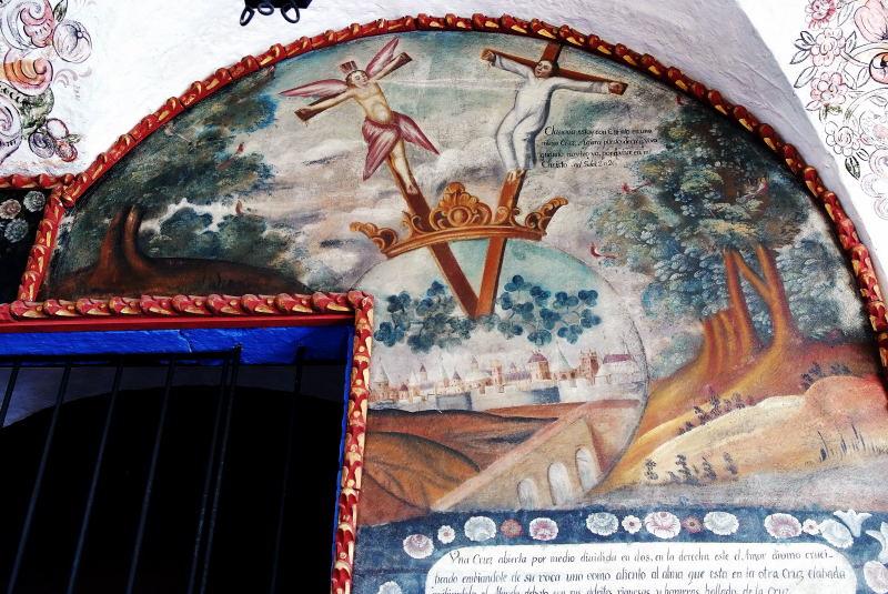 1340-聖塔卡塔琳納修道院-迴廊濕墨畫.JPG