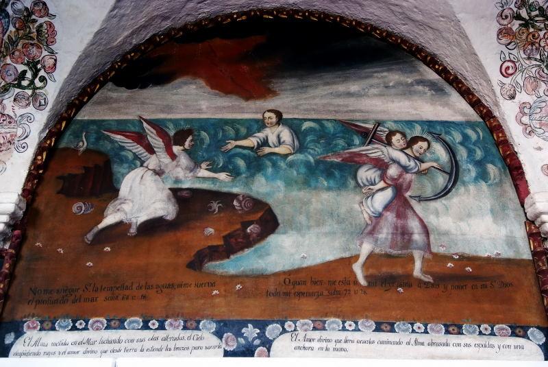 1348-聖塔卡塔琳納修道院-迴廊濕墨畫.JPG