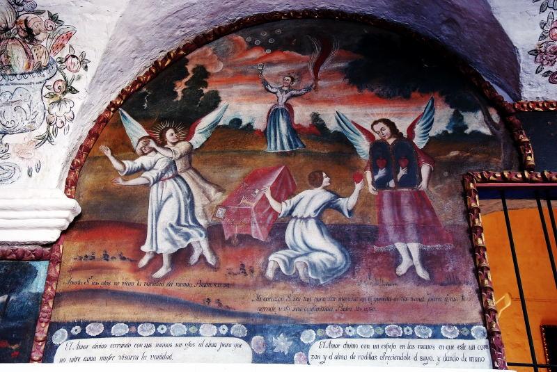 1351-聖塔卡塔琳納修道院-迴廊濕墨畫.JPG