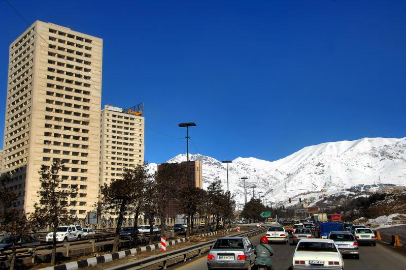 7467-車拍-德黑蘭-雪景
