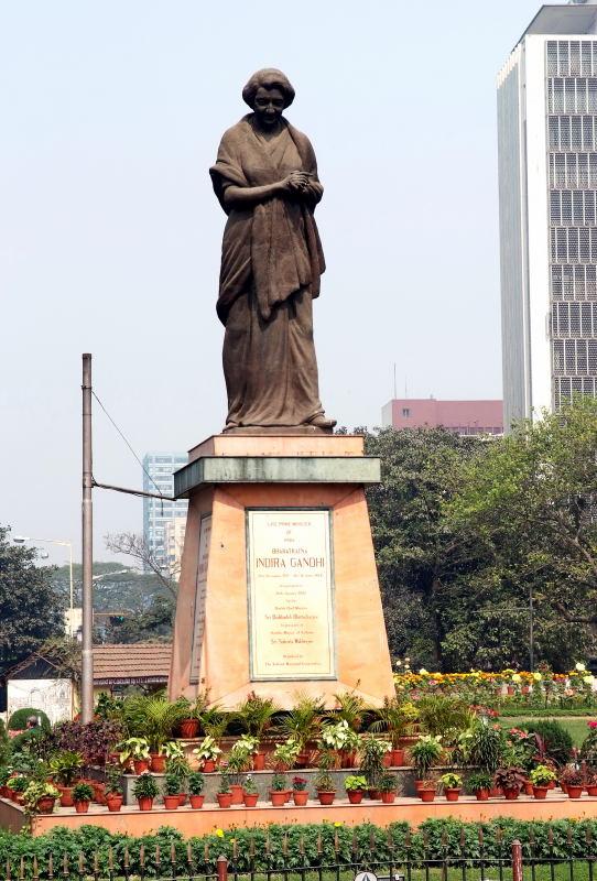1054-加爾各達-公園雕像-甘地夫人
