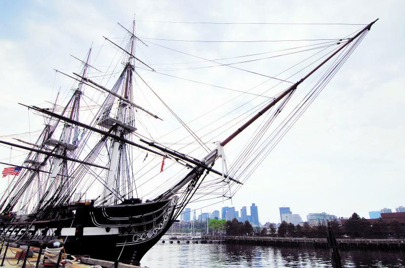 3803-波士頓-長堤碼頭-憲法號戰艦
