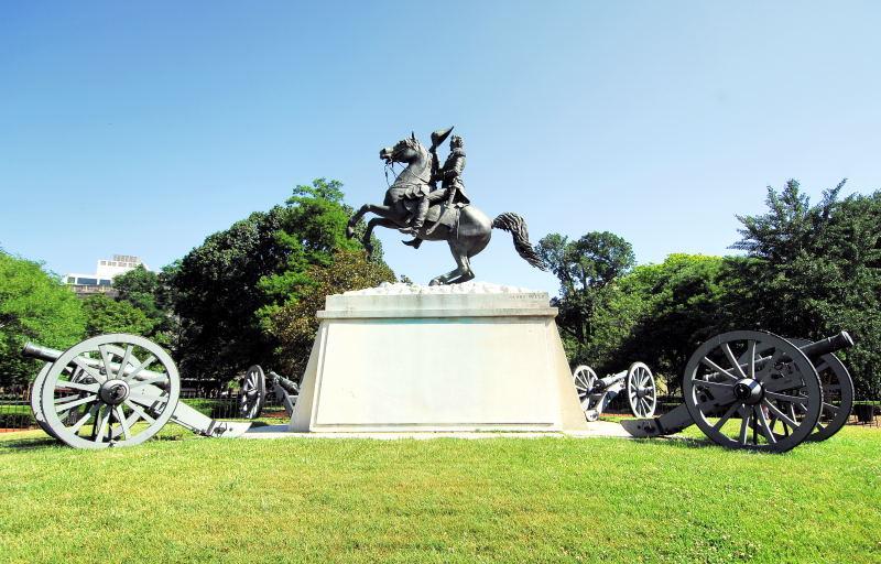 6841-白宮-華盛頓騎馬銅像.JPG