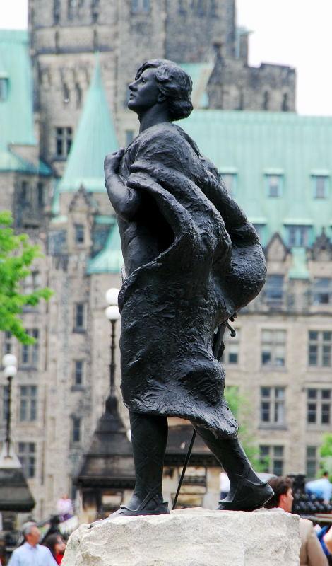 2554-渥太華-國會大廈-雕像
