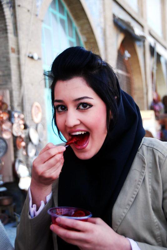 09-伊朗-伊斯法罕-伊瑪目廣場的美女