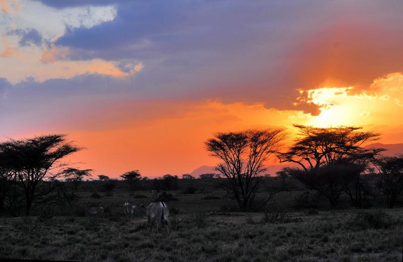 33-肯亞-山布魯公園-夕陽景觀