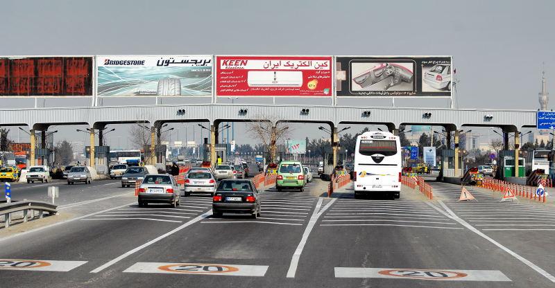 0018-車拍-德黑蘭-高速公路.收費站