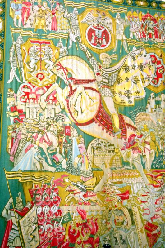 229-人民宮殿-藝術裝置-蠶絲壁毯