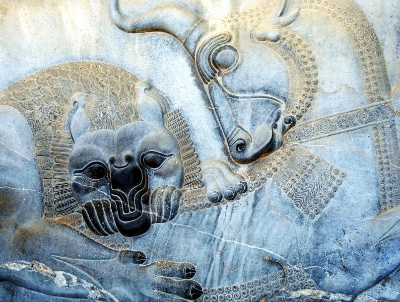 2526-波斯波利斯-阿帕達納宮殿-樓梯石階雕刻.JPG