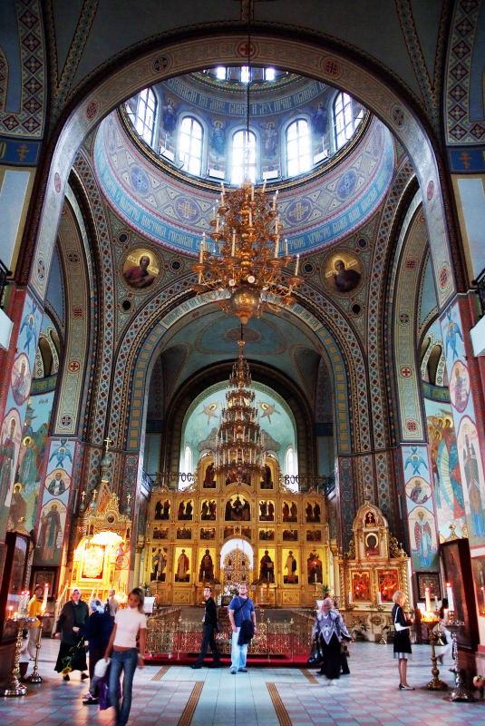 3300-里加-俄羅斯東正教堂-內廳.JPG