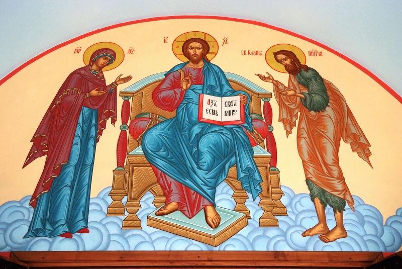 3309-里加-俄羅斯東正教堂-內廳濕壁畫.JPG