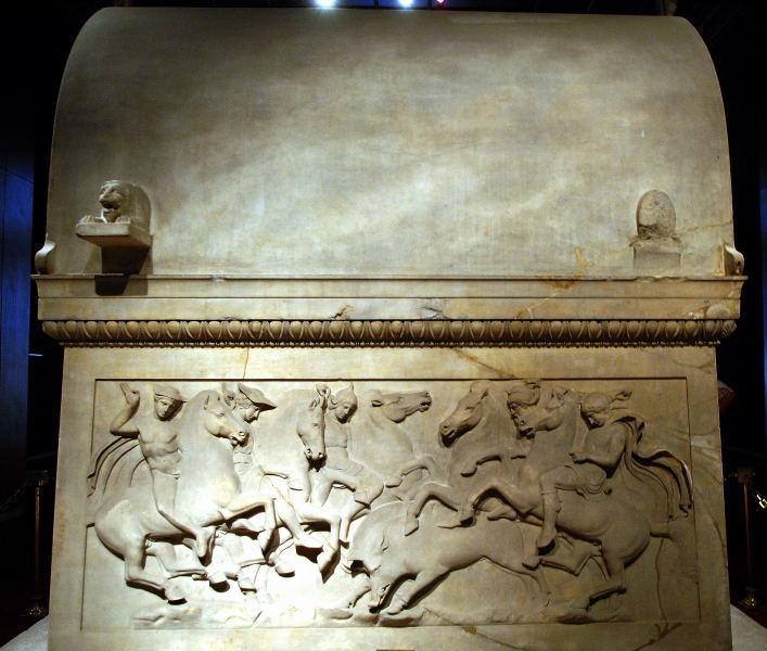 604-伊斯坦堡-考古博物館-石棺
