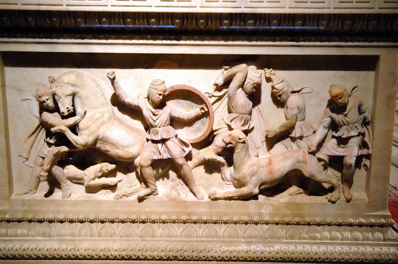 609-伊斯坦堡-考古博物館-亞歷山大大帝石棺