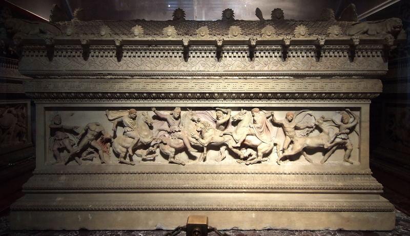 610-伊斯坦堡-考古博物館-亞歷山大大帝石棺