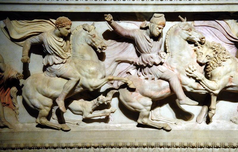 613-伊斯坦堡-考古博物館-亞歷山大大帝石棺