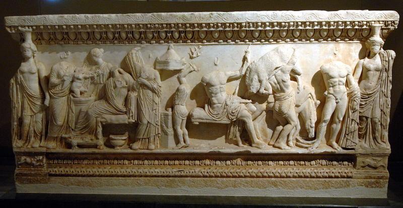 627-伊斯坦堡-考古博物館-石棺