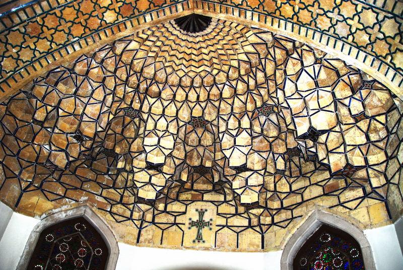 2824-色拉子-聖賽蒙英國國教教堂-圓頂雕花