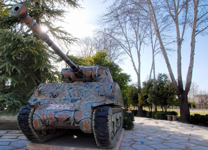 3095-色拉子-兵器博物館-伊朗製戰車