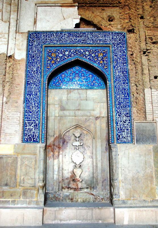 4083-伊斯法罕-星期五清真寺-最原始的祈禱廳-麥加壁龕