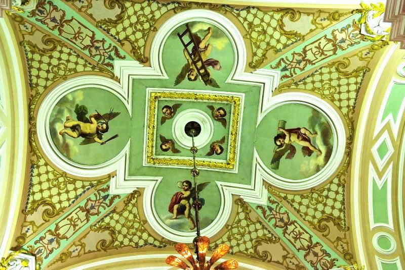 1439-彼得堡要塞-聖保羅教堂-天花板畫