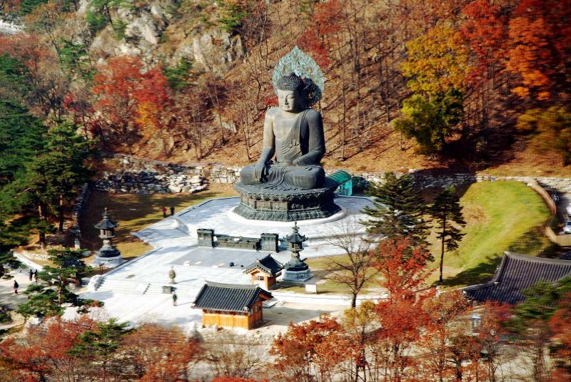 0741-雪嶽山-登山纜車鳥瞰山下的新興寺
