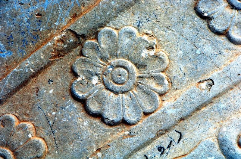 5635-蘇薩-阿帕達納宮殿遺址-石雕特寫