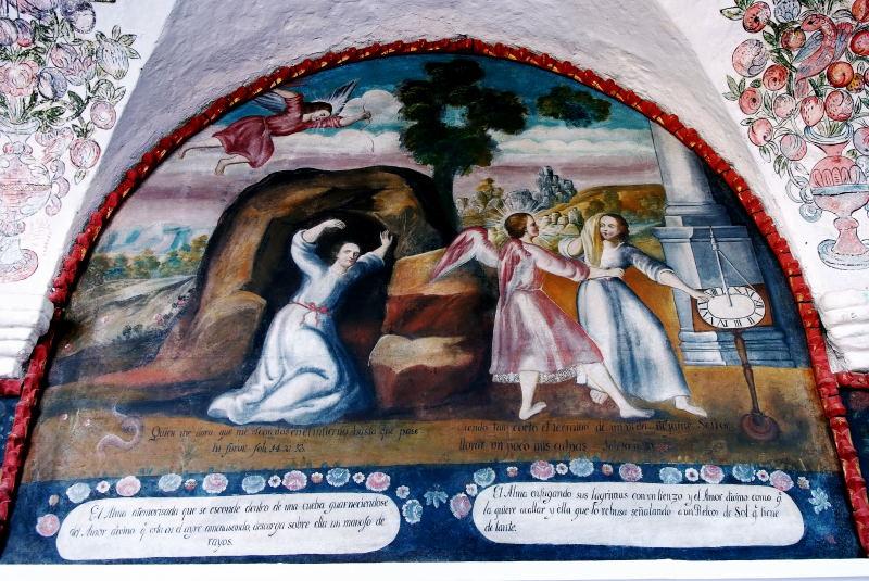 1357-聖塔卡塔琳納修道院-迴廊濕墨畫.JPG