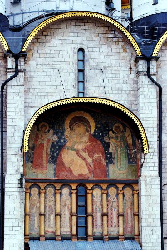 6966-克里姆林宮-聖母升天大教堂-南面大門壁畫.JPG