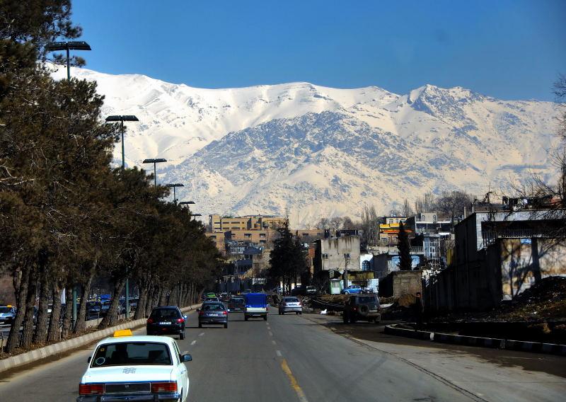 7451-車拍-德黑蘭-雪景