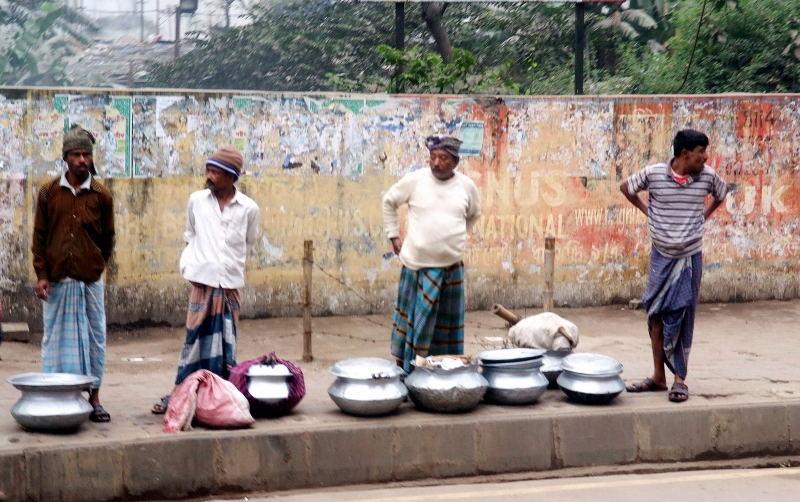 0537-加爾各達-趕早市的攤商