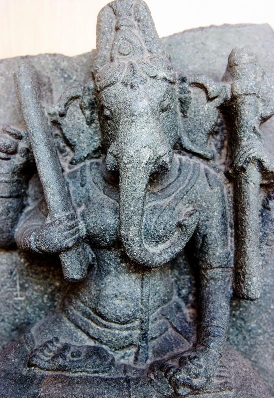 1278-印度博物館-印度教古文物-象神-甘尼許.JPG