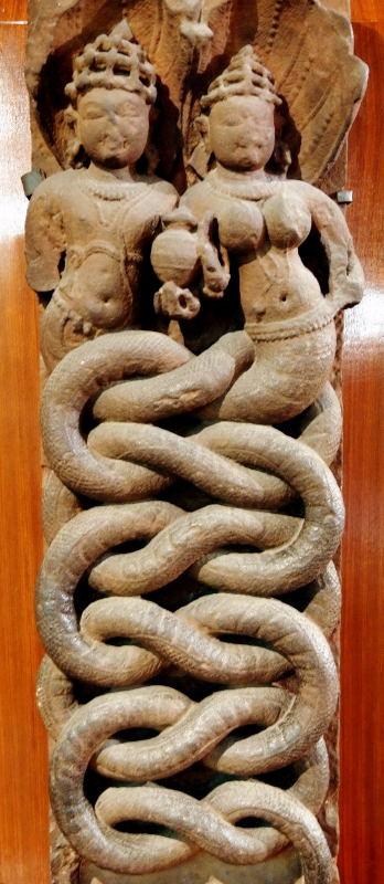 1288-印度博物館-印度教古文物-蛇神-那嘉