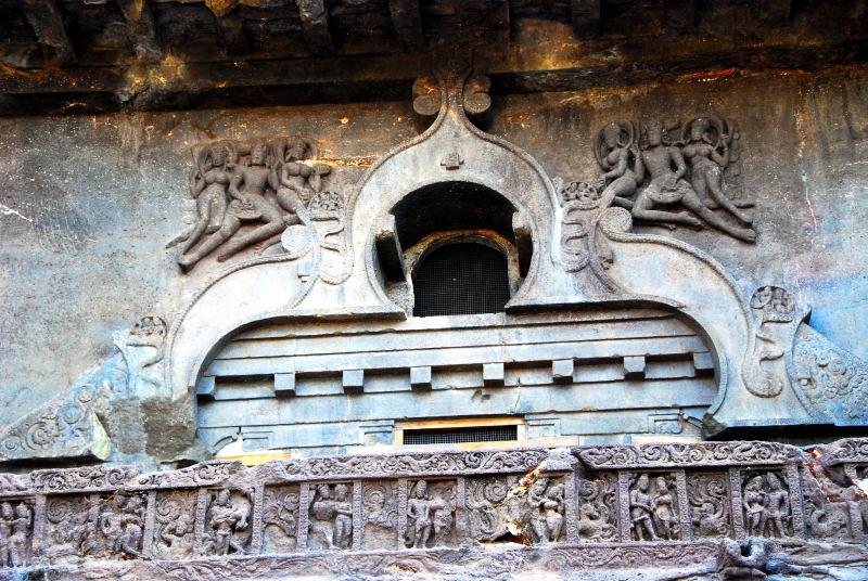 1714-愛羅拉石窟-佛教區-10號洞窟-飛天女神