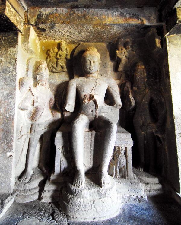 1837-愛羅拉石窟-佛教區-12號洞窟