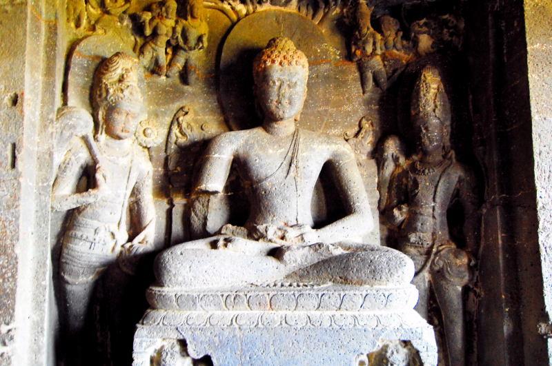 1839-愛羅拉石窟-佛教區-12號洞窟
