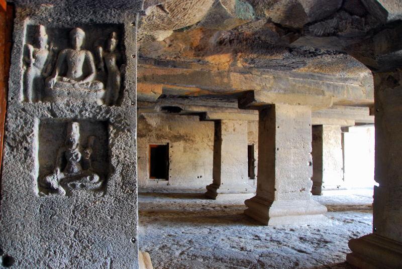 1853-愛羅拉石窟-佛教區-12號洞窟