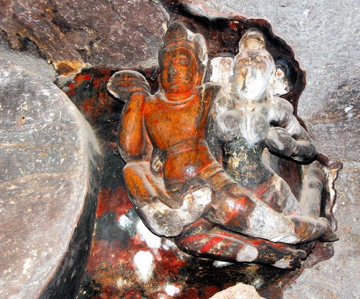 1883-愛羅拉石窟-佛教區-12號洞窟-大雄寶殿內部眾神