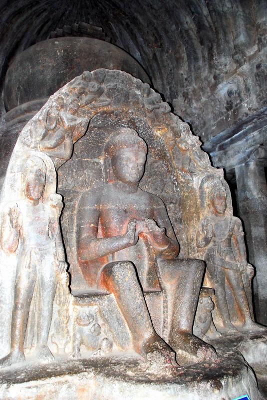 1905-愛羅拉石窟-佛教區-5號洞窟