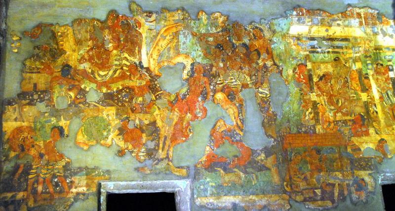 2908-阿姜塔石窟-1號洞窟壁畫(5世紀).JPG