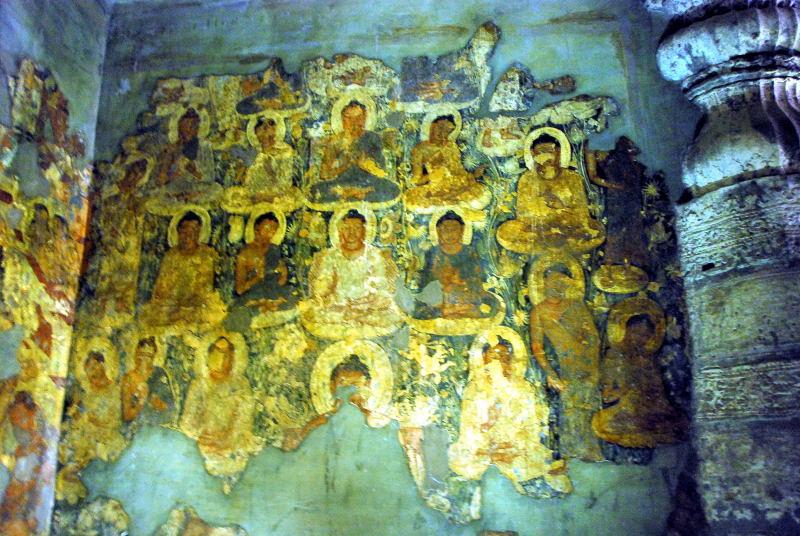 2912-阿姜塔石窟-1號洞窟壁畫(5世紀).JPG