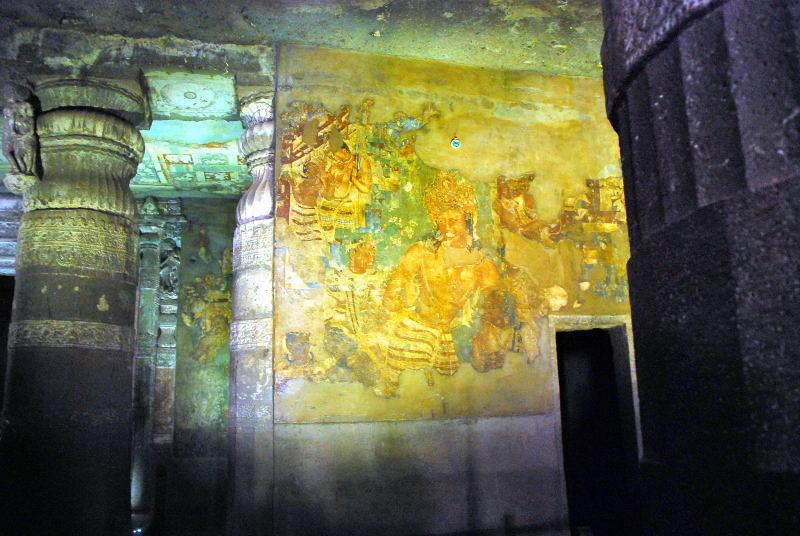 2913-阿姜塔石窟-1號洞窟壁畫(5世紀).JPG